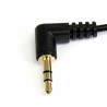 Audio Jack Cable (3.5mm) Startech MU3MMS2RA            0,9 m Black