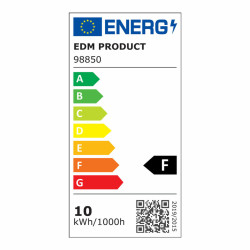 LED lamp EDM Standard 10 W E27 810 Lm Ø 5,9 x 11 cm (3200 K)