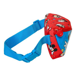 Belt Pouch Mickey Mouse Clubhouse Happy smiles Red Blue (23 x 14 x 9 cm)