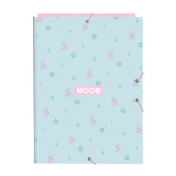 Folder Moos Garden Turquoise A4