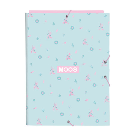 Folder Moos Garden Turquoise A4