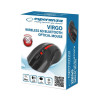 Mouse Esperanza EM129R Black Red