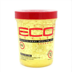 Medium hold fixing gel Eco Style 483317 Argan Oil (946 ml)