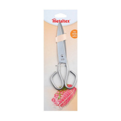 Scissors Metaltex Kitchen Stainless steel Chromed (18 cm)