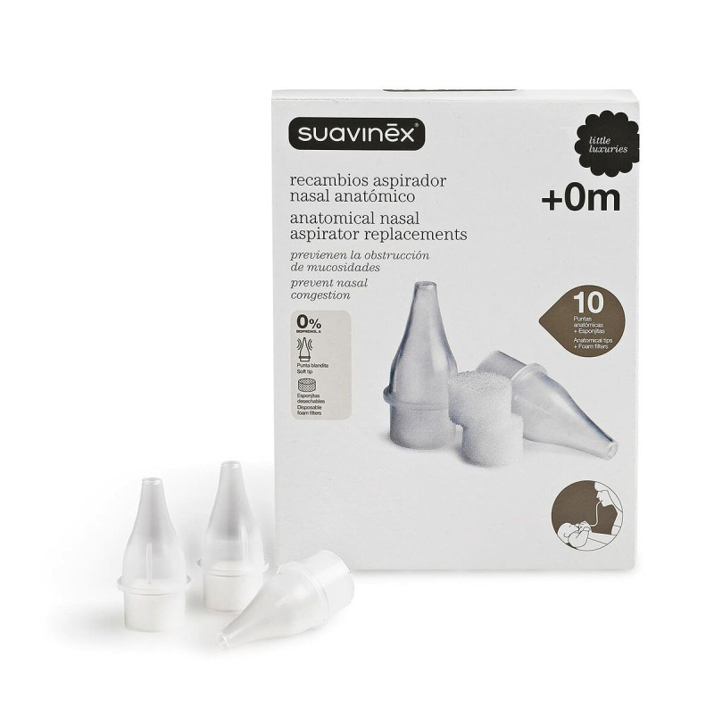 Nasal Aspirator Replacements Suavinex Recambio Aspirador Nasal 10 Units (10 Units)