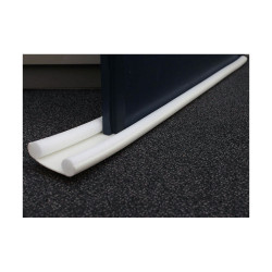 Draught excluder Geko 25 mm x 95 cm White