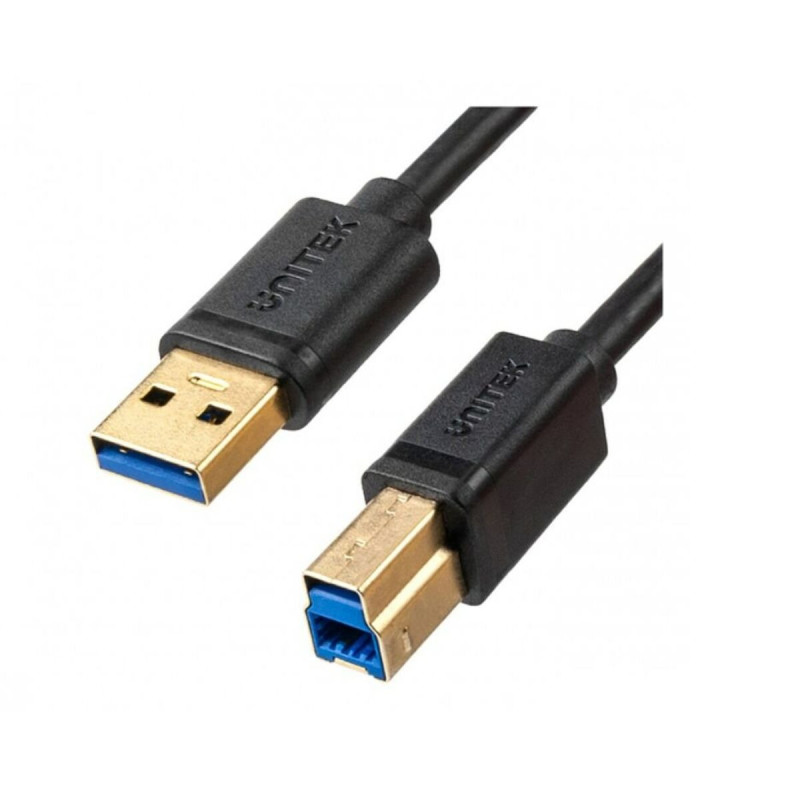 USB 3.0 A to USB B Cable Unitek C14095BK-2M Black 2 m