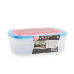 Set of 5 lunch boxes Quid Habitat Plastic