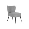 Armchair DKD Home Decor Grey Metal 55 x 64 x 72,5 cm