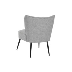 Armchair DKD Home Decor Grey Metal 55 x 64 x 72,5 cm