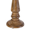 Candleholder 14 x 14 x 38 cm Brown Mango wood