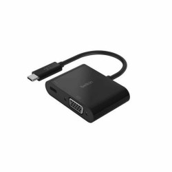 USB C to VGA Adapter Belkin AVC001BTBK Black