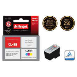 Original Ink Cartridge Activejet AC-38R Cyan/Magenta/Yellow