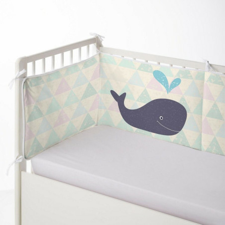 Cot protector Cool Kids Adrian (60 x 60 x 60 + 40 cm)