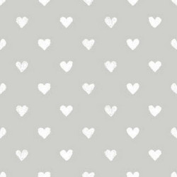 Cot protector Cool Kids Hearts (60 x 60 x 60 + 40 cm)