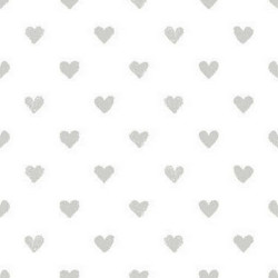 Cot protector Cool Kids Hearts (60 x 60 x 60 + 40 cm)