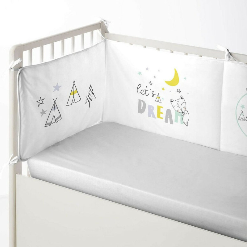 Cot protector Cool Kids Let's Dream (60 x 60 x 60 + 40 cm)