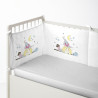 Cot protector Cool Kids Witch (60 x 60 x 60 + 40 cm)