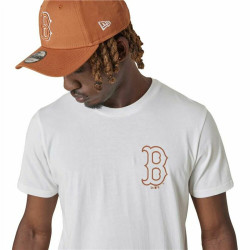 Men’s Short Sleeve T-Shirt New Era Boston Red Sox  White