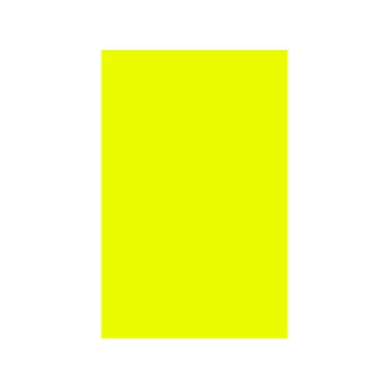 Card Iris Fluorescent Yellow 50 x 65 cm