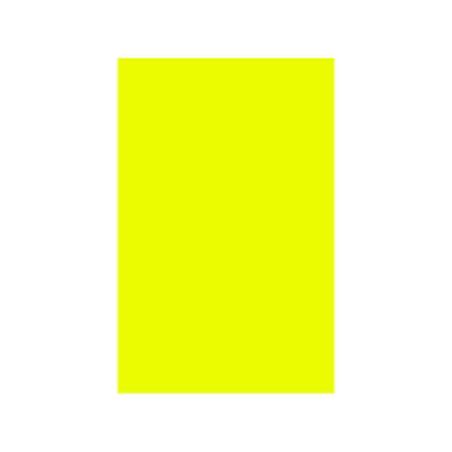 Card Iris Fluorescent Yellow 50 x 65 cm