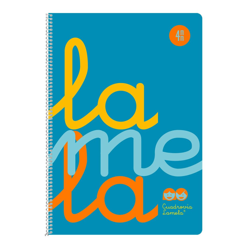 Notebook Lamela Fluorine Blue Din A4 5 Pieces 80 Sheets