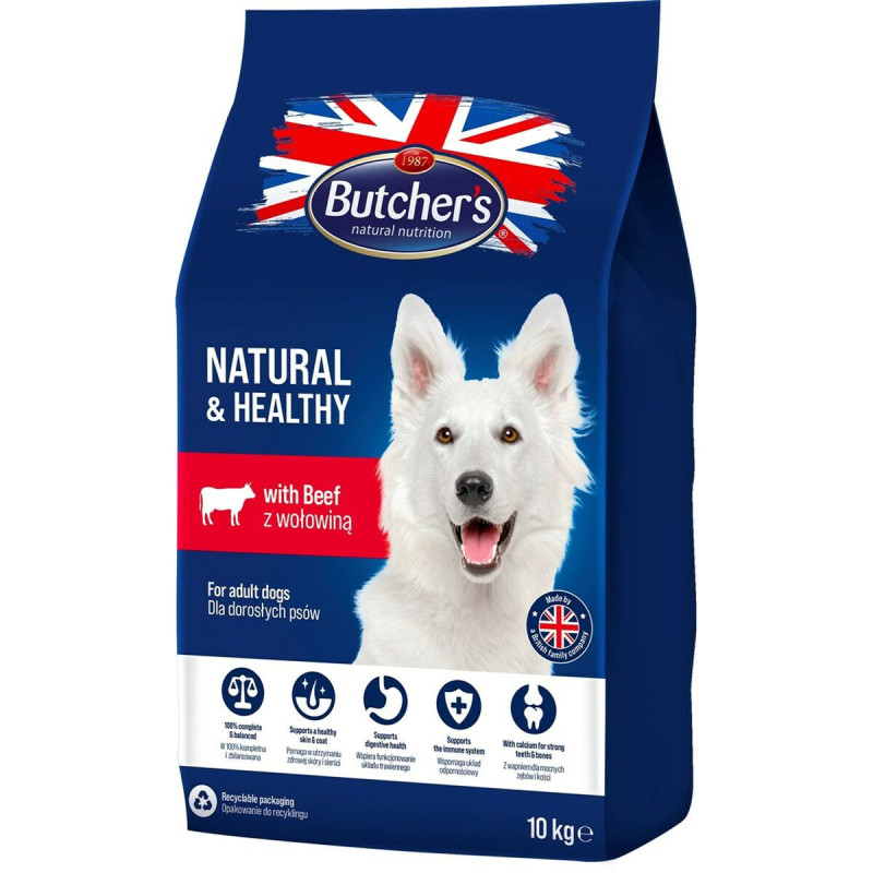 Fodder Butcher's Natural & Healthy Adult Veal 10 kg