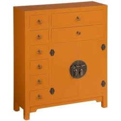 Sideboard NEW ORIENTAL 73 x 26 x 90 cm Orange DMF