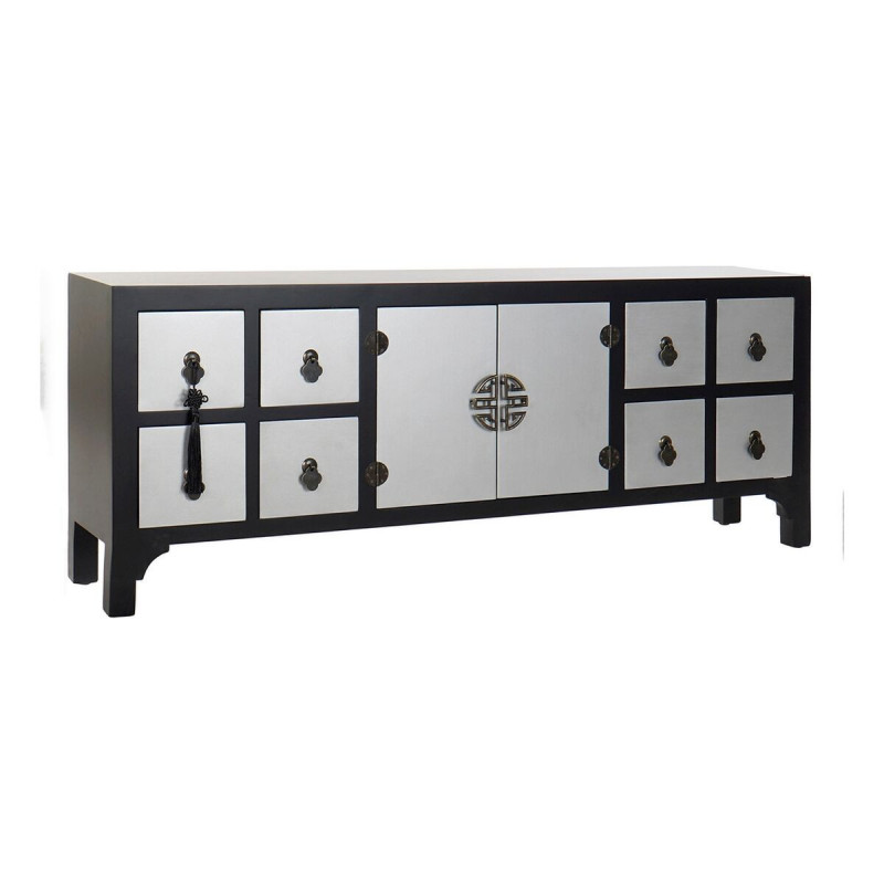 TV Table with Drawers DKD Home Decor Oriental MDF Wood (130 x 24 x 51 cm)