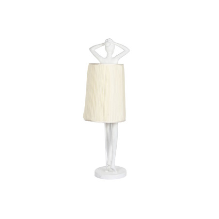 Floor Lamp Home ESPRIT White Resin 50 W 220 V 46 x 41 x 137,5 cm