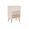 Nightstand DKD Home Decor Fir Cotton (48 x 35 x 72 cm)