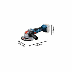 Angle grinder BOSCH GWX 18V-10 Professional 1000 W 18 V