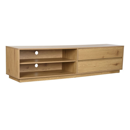 TV furniture Home ESPRIT Natural Oak MDF Wood 180 x 40 x 42 cm