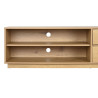 TV furniture Home ESPRIT Natural Oak MDF Wood 180 x 40 x 42 cm