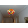 Ceiling Light Viro Güell Red Iron 60 W 40 x 25 x 40 cm