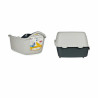 Cat Litter Box Stefanplast Anthracite Light grey Plastic 56,5 x 39,5 x 39 cm (20 Units)