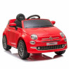 Children's Electric Car Fiat 500 Red With remote control MP3 30 W 6 V 113 x 67,5 x 53 cm