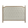 Headboard DKD Home Decor Beige Natural Rubber wood 160 x 6 x 120 cm