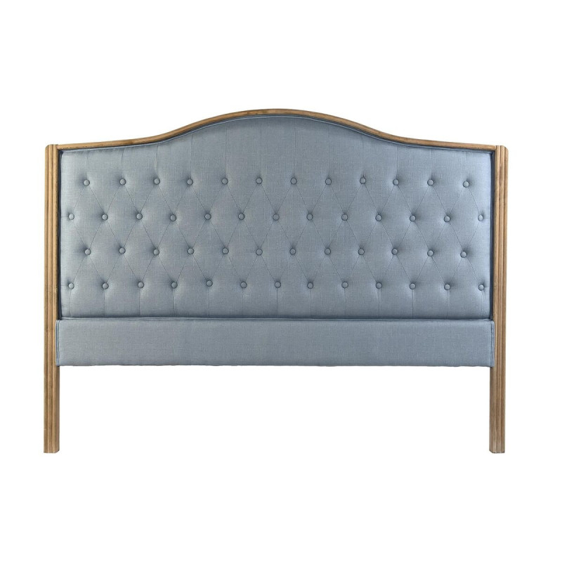 Headboard DKD Home Decor Blue Wood Rubber wood 180 x 8 x 135 cm