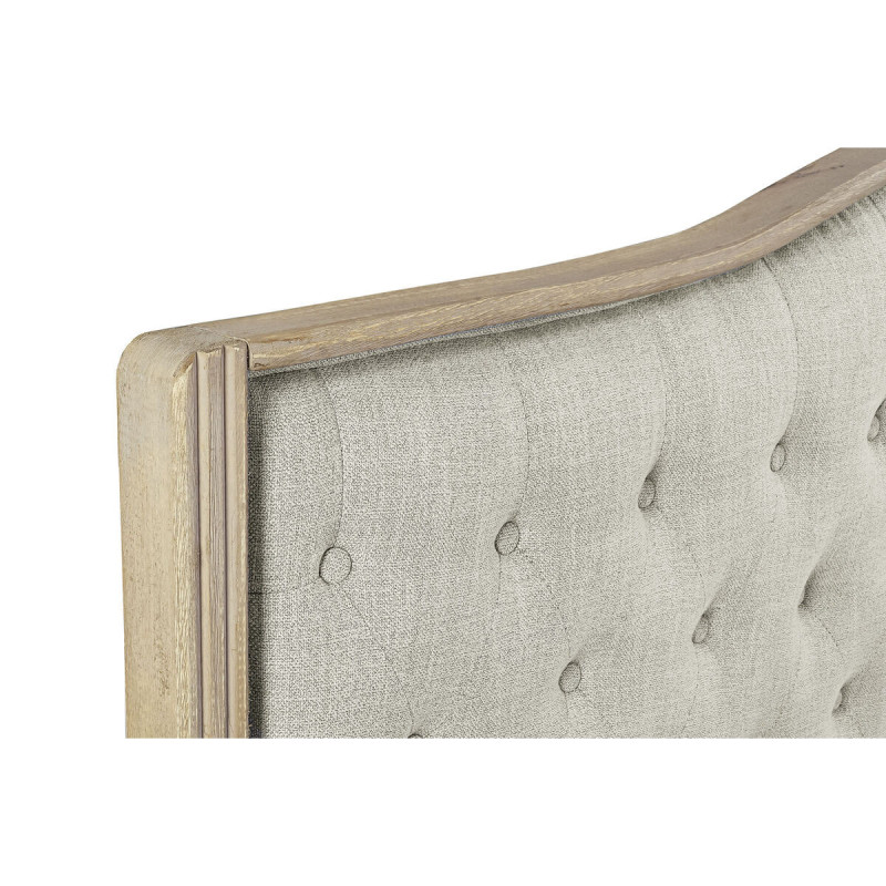 Headboard DKD Home Decor Beige Rubber wood 160 x 10 x 133 cm