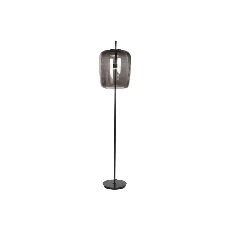 Floor Lamp Home ESPRIT Black Grey Metal Crystal 35 x 35 x 168 cm