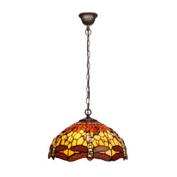 Ceiling Light Viro Belle Amber Amber Iron 60 W 40 x 130 x 40 cm