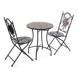 Table set with 2 chairs Versa Ceylan 60 x 71 x 60 cm