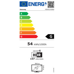 Smart TV Samsung HG43CU700EUXEN 4K Ultra HD 43"