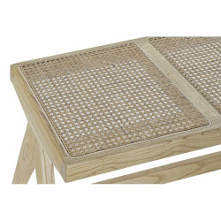 Foot-of-bed Bench DKD Home Decor Natural Rattan Elm (118 x 42 x 46 cm)