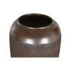 Vase Home ESPRIT Brown Ceramic 38 x 38 x 117,5 cm