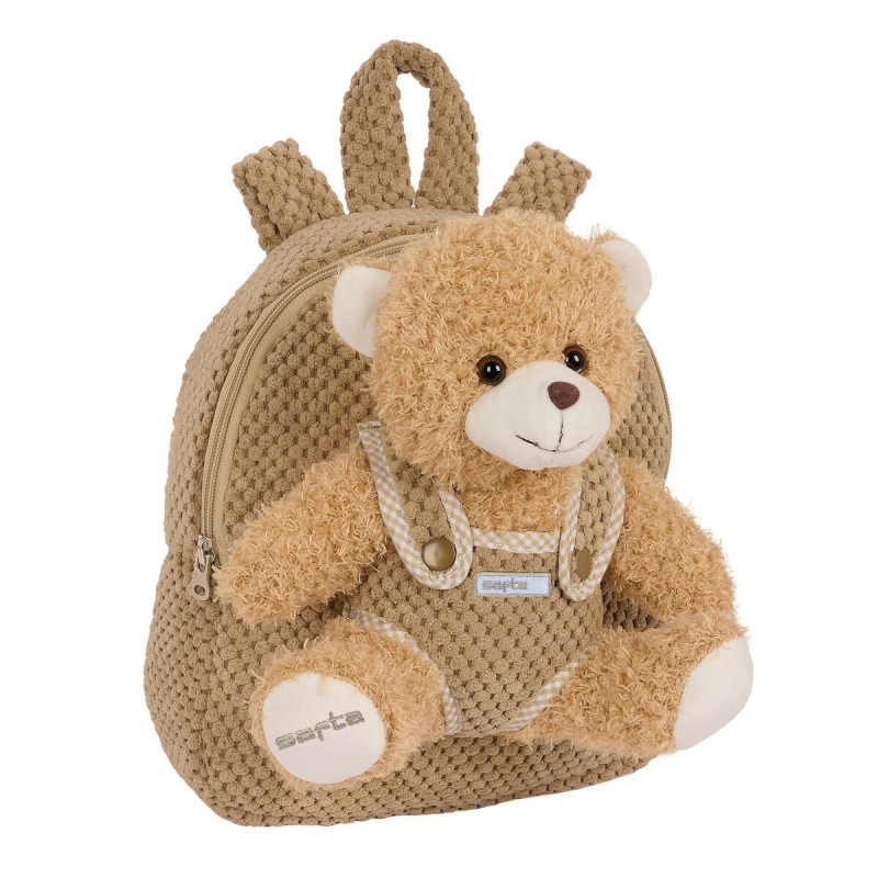 Child bag Safta Teddy Bear Brown 23 x 27 x 7,5 cm