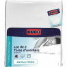 Pillowcase DODO 2 Units White 50 x 70 cm