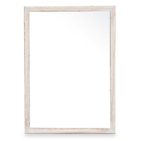 Wall mirror Wood Natural 50 x 70 x 50 cm