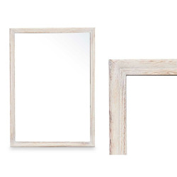 Wall mirror Wood Natural 50 x 70 x 50 cm